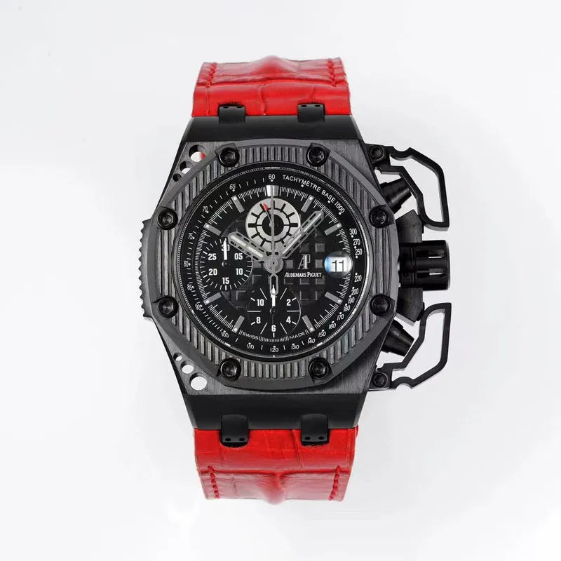 Audemars Piguet Men's Skeleton Bezel Mechanical Watch #96924