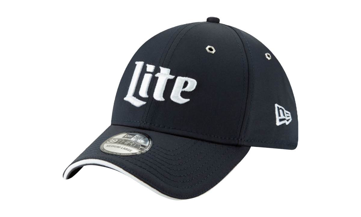 39THIRTY Miller Lite Brad Keselowski Team Penske Flex Fit Hat Black NE710