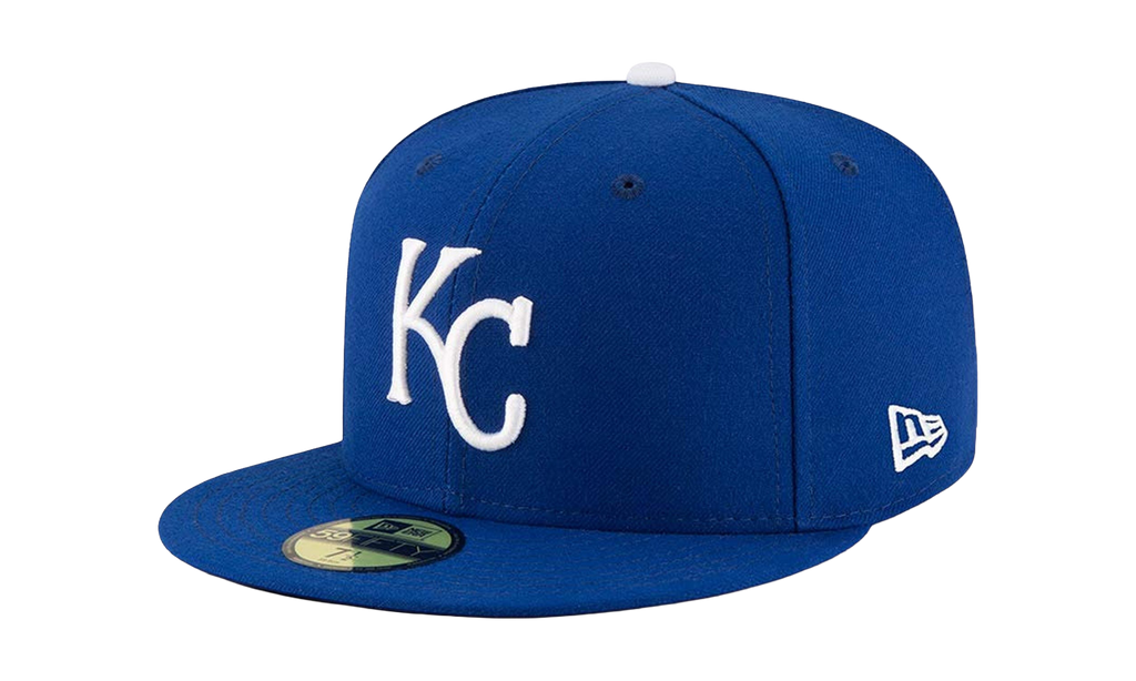 59FIFTY Kansas City Royals On-Field Fitted Hat Blue NE967