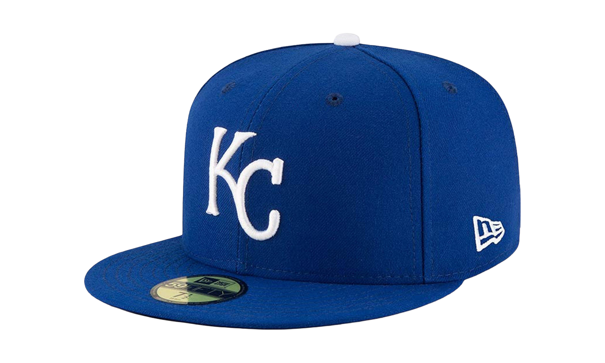 59FIFTY Kansas City Royals On-Field Fitted Hat Blue NE967