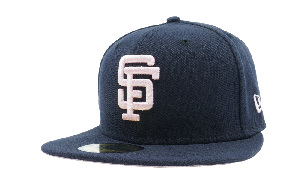 59FIFTY San Francisco Giants 1984 All Star Game Fitted Hat Navy / Pink - Under Brim NE1042