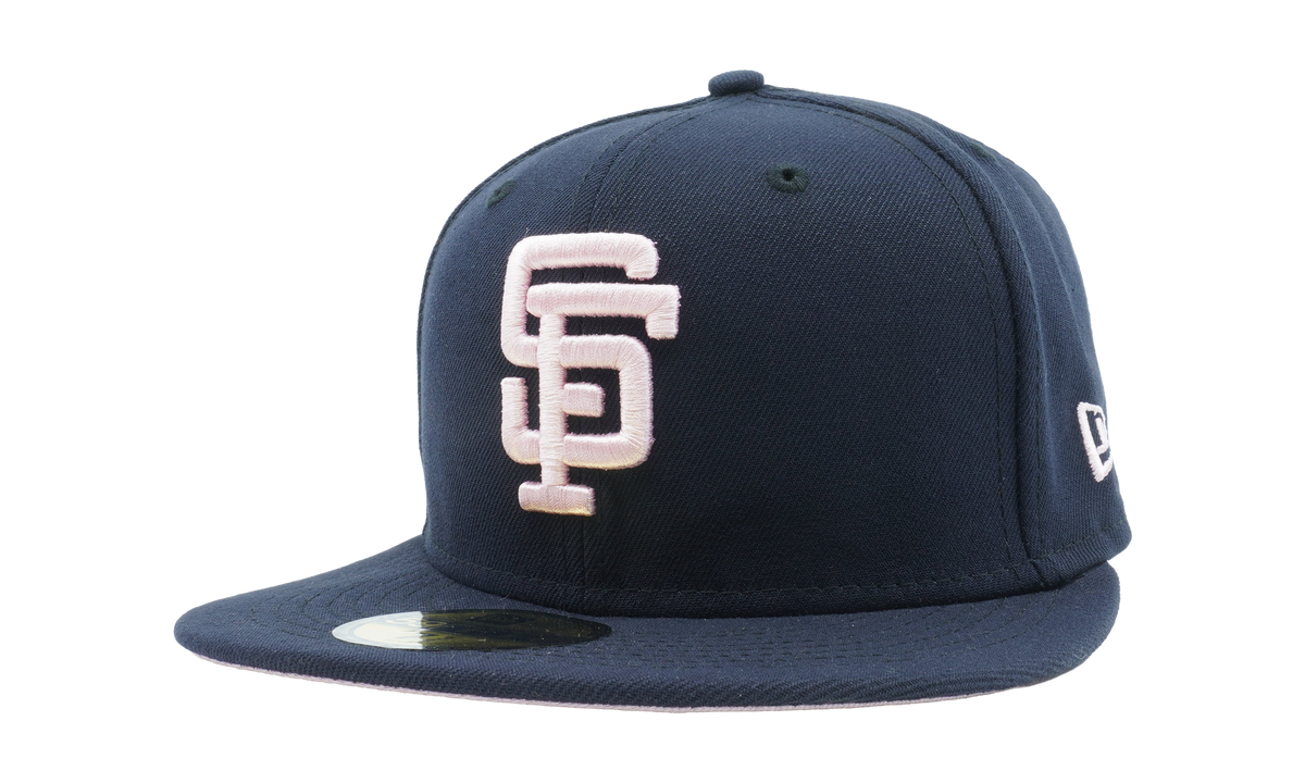 59FIFTY San Francisco Giants 1984 All Star Game Fitted Hat Navy / Pink - Under Brim NE1042