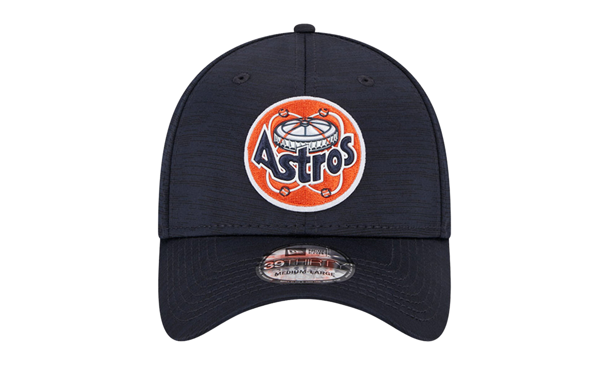 39THIRTY Houston Astros 2023 Clubhouse Flex Fit Hat Navy / Grey - Under Brim NE853