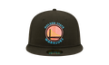 59FIFTY Golden State Warriors Pink Glow Fitted Hat Black / Pink - Under Brim NE1057