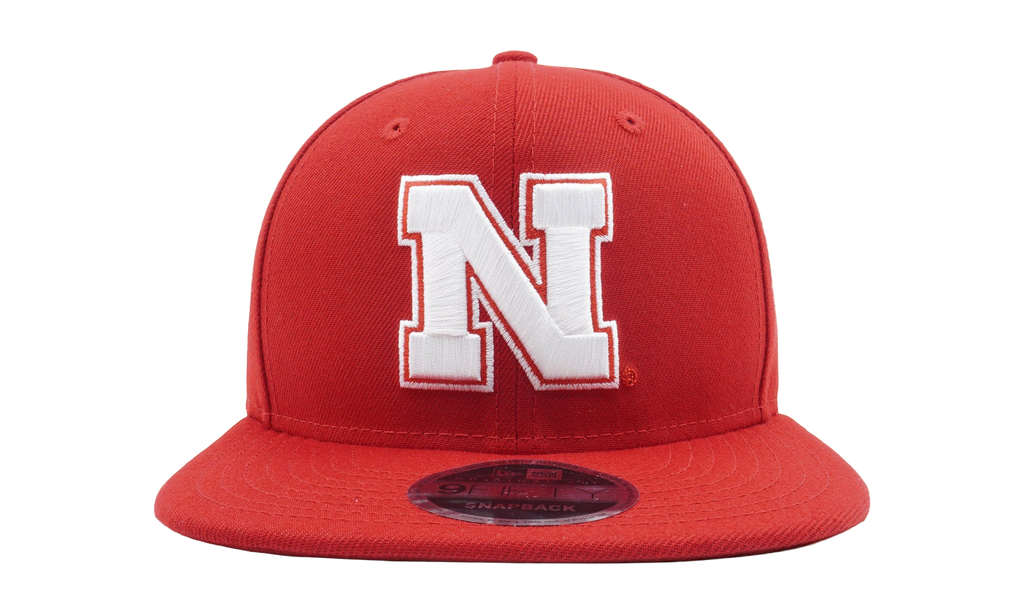 9FIFTY Nebraska Cornhuskers Snapback Hat Scarlet NE1020