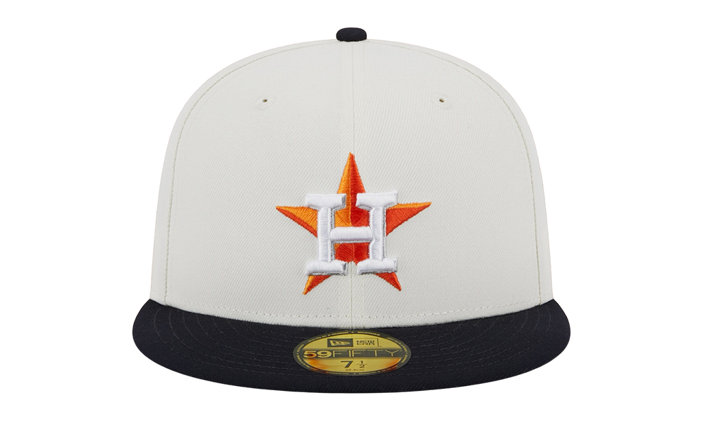 59FIFTY Houston Astros 2017 World Series Retro E1 Fitted Hat Cream / Black / Grey - Under Brim NE873