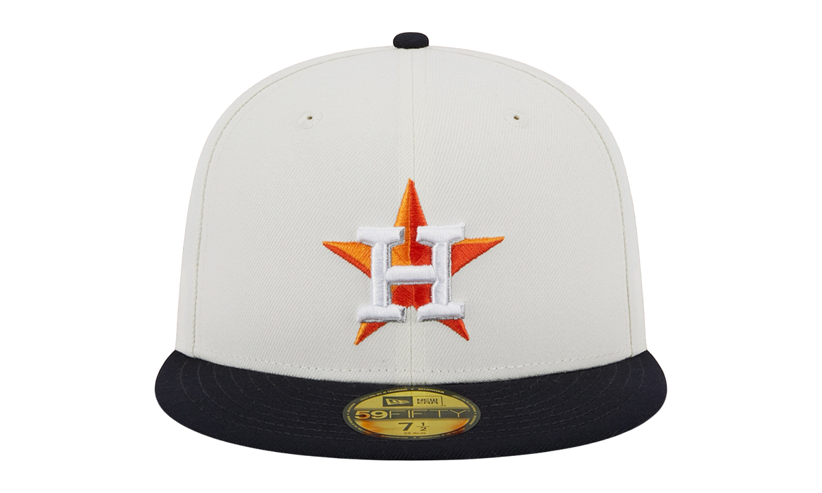 59FIFTY Houston Astros 2017 World Series Retro E1 Fitted Hat Cream / Black / Grey - Under Brim NE873