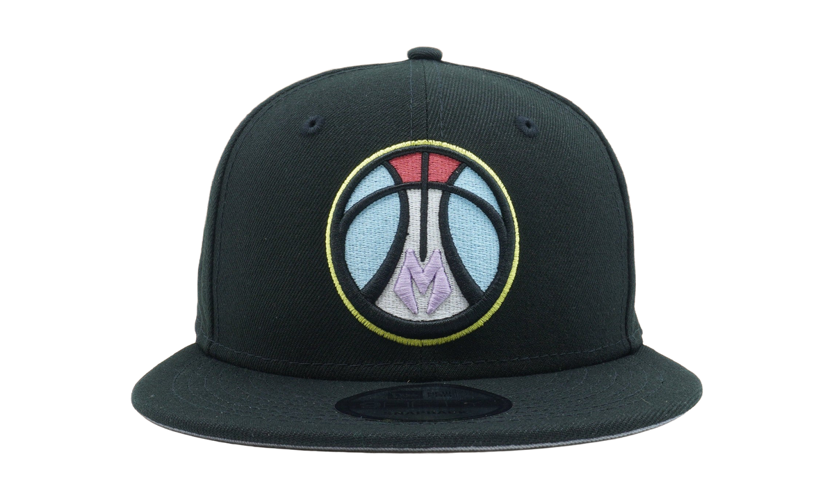 9FIFTY Milwaukee Bucks Color Pack Multi Snapback Hat Black / Gray - Under Brim NE867