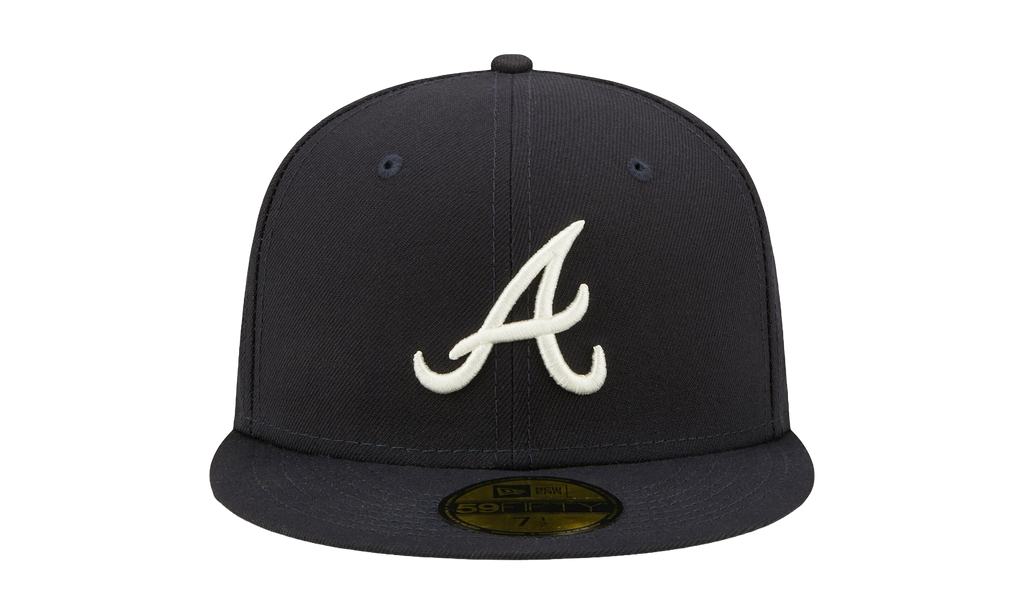 59FIFTY Atlanta Braves 1995 World Series Citrus Pop Fitted Hat Black / Green - Under Brim NE836