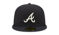 59FIFTY Atlanta Braves 1995 World Series Citrus Pop Fitted Hat Black / Green - Under Brim NE836