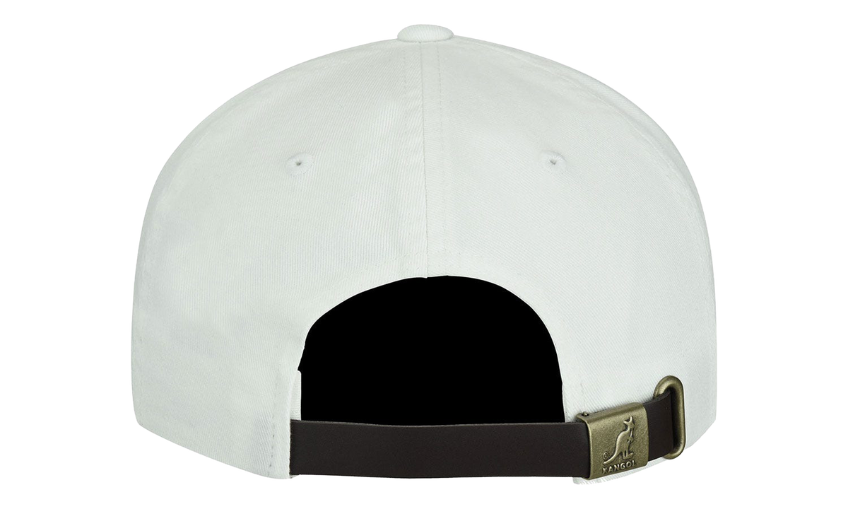 Washed Baseball Cap White K5165HT WH103