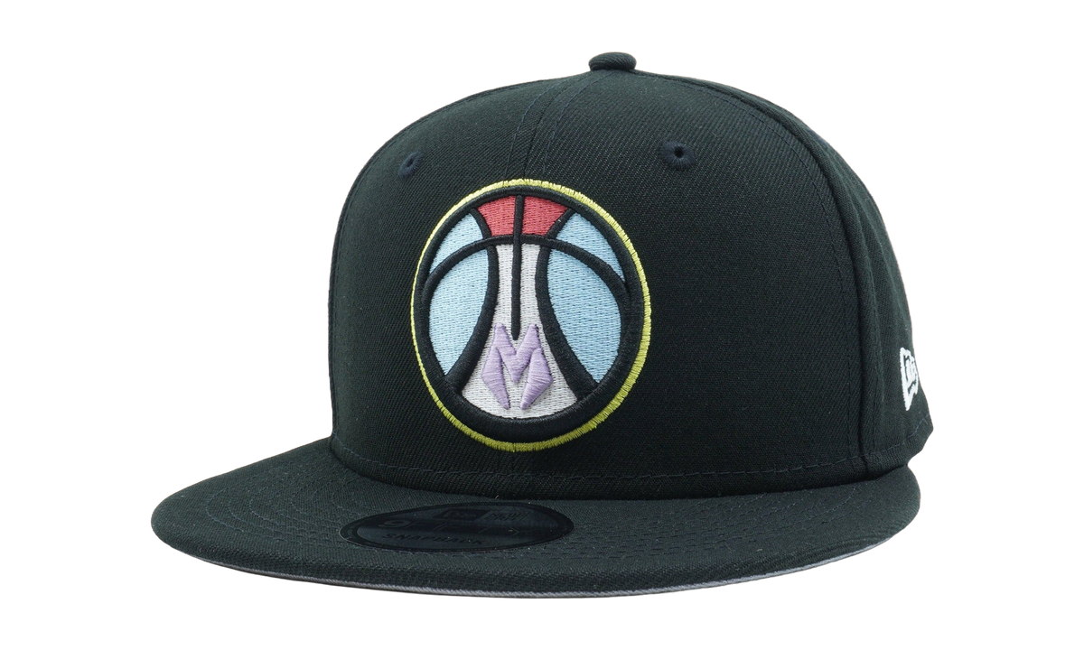 9FIFTY Milwaukee Bucks Color Pack Multi Snapback Hat Black / Gray - Under Brim NE867