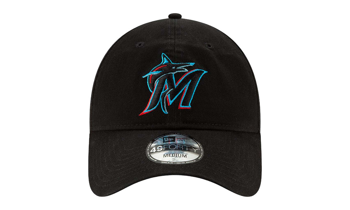 49FORTY Miami Marlins 2019 Core Fit Fitted Hat Black NE705
