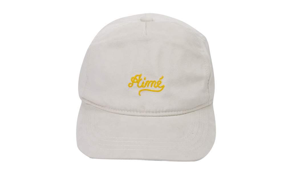 Script Logo Chain Stitch Hat Grey ALD MACC 0157