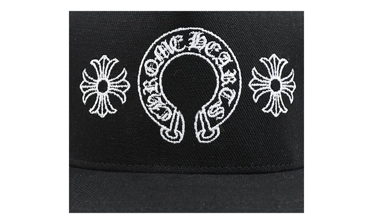 Horseshoe Baseball Hat Black CHRM1371