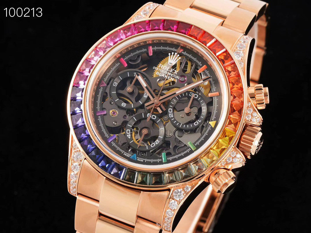Rolex Mechanical Candy Colored Watch #21892