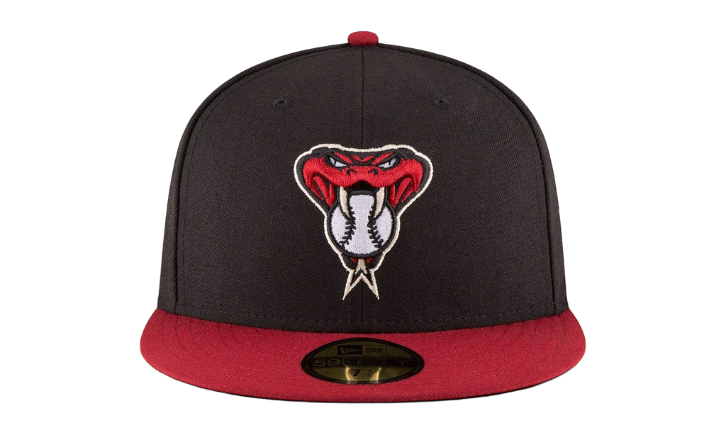59FIFTY Arizona Diamondbacks On-Field Authentic Fitted Hat Black / Red - Brim NE959