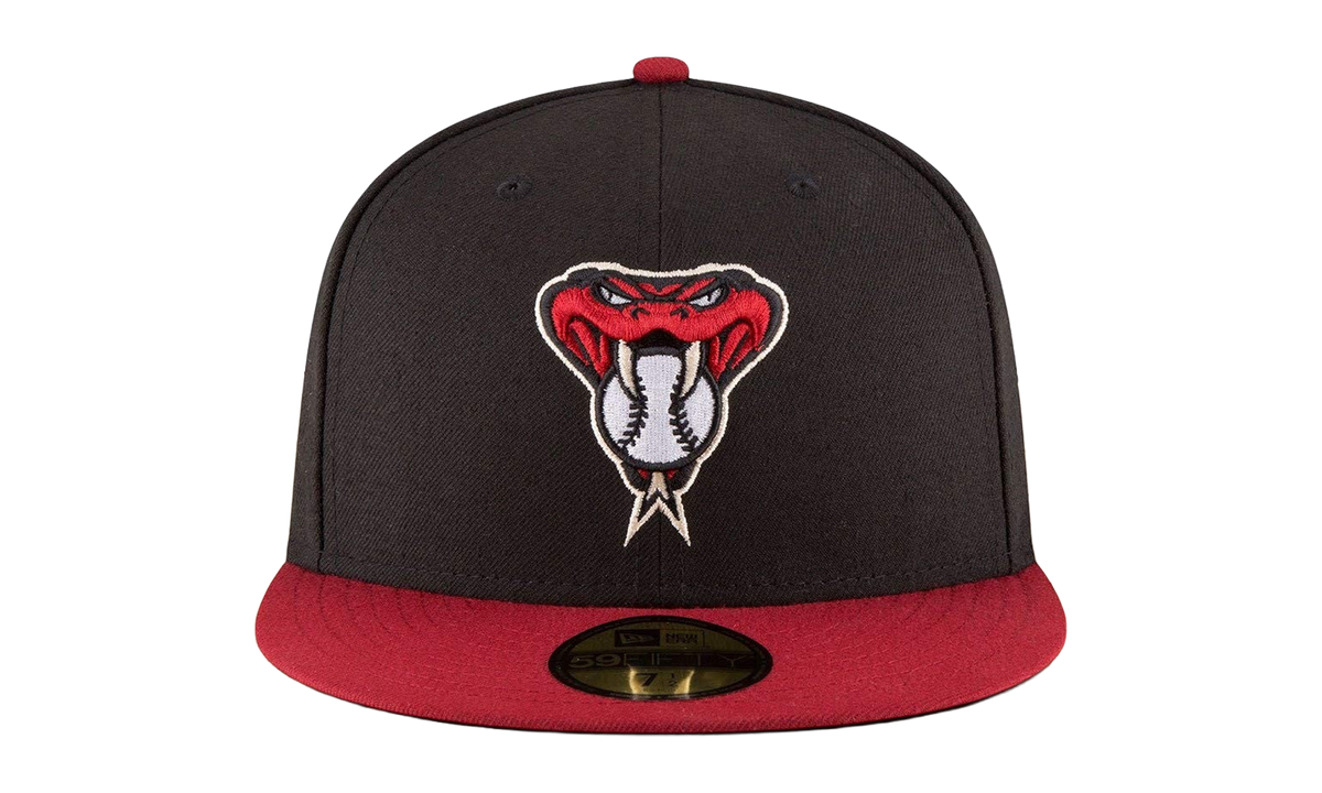 59FIFTY Arizona Diamondbacks On-Field Authentic Fitted Hat Black / Red - Brim NE959