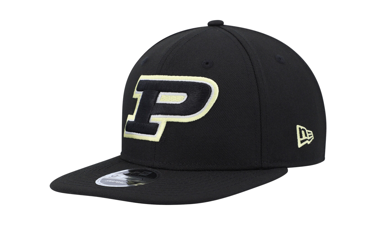 9FIFTY Purdue Boilermakers Snapback Hat Black NE1016
