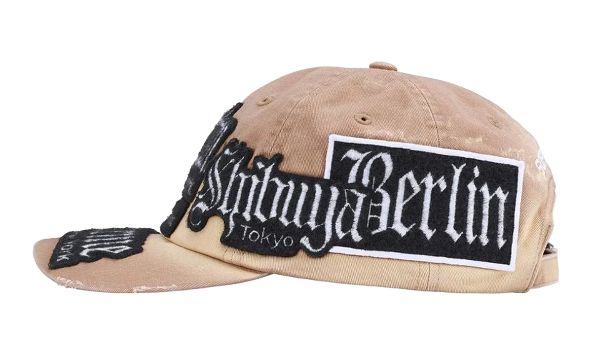 City Patches 6-Panel Hat SS26 - Beige SU27537
