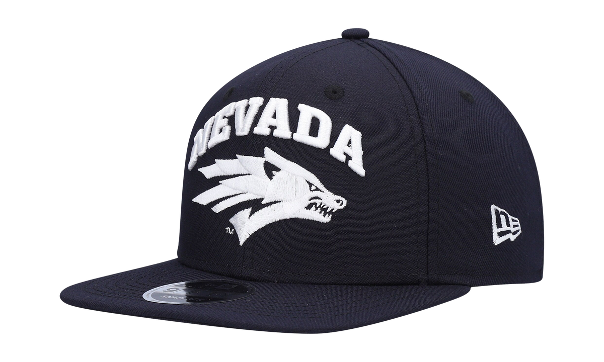 9FIFTY Nevada Wolf Pack Snapback Hat Navy NE1019