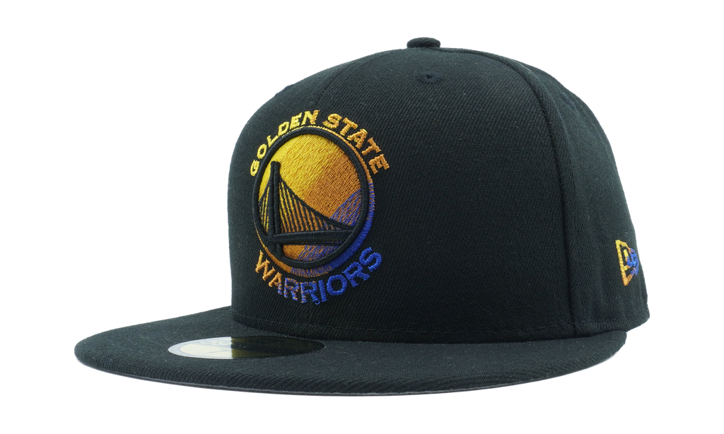 59FIFTY Golden State Warriors 'Color Dim' Fitted Hat Black NE1119