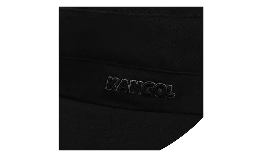 Cotton Twill Army Cap Black 9720BC BK001