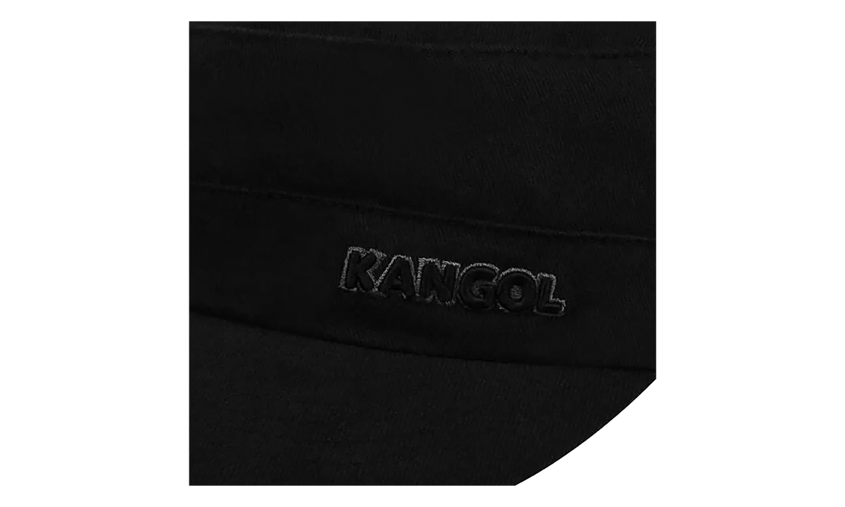 Cotton Twill Army Cap Black 9720BC BK001
