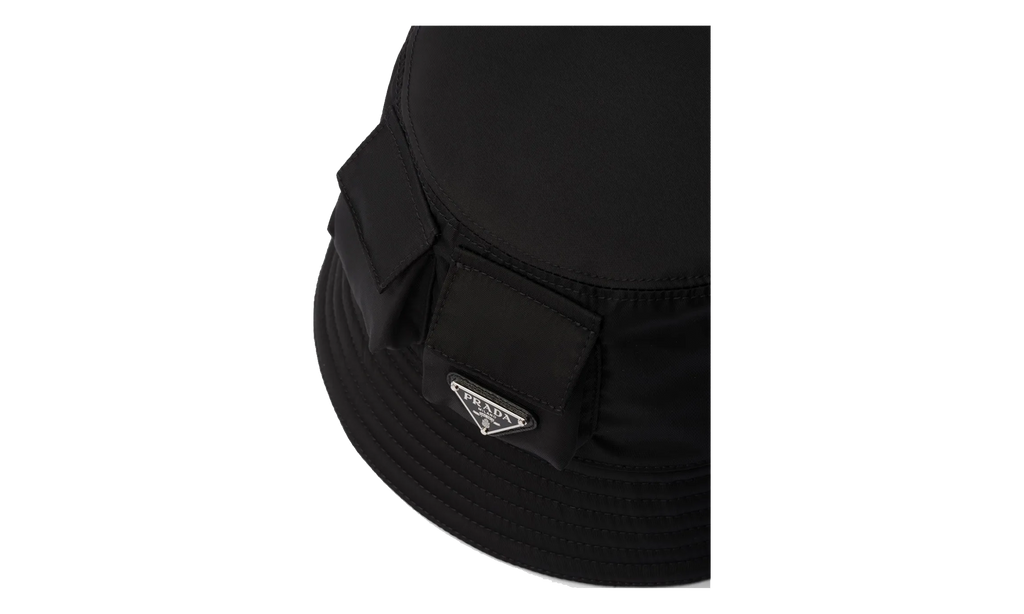 Re-Nylon Cargo Bucket Hat Black 2HC350_2DMI_F0002