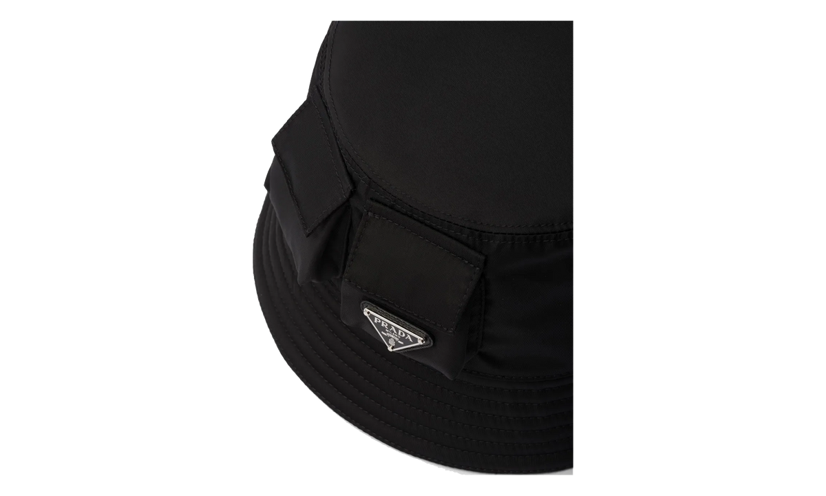 Re-Nylon Cargo Bucket Hat Black 2HC350_2DMI_F0002