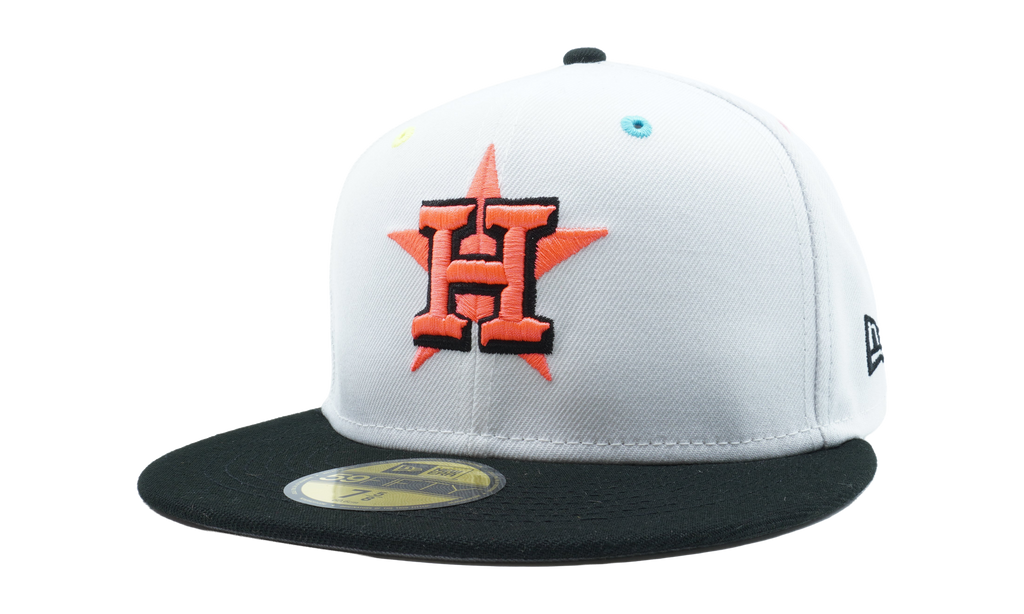 59FIFTY Houston Astros 2017 World Series Fitted Hat Light Grey / Black / Grey - Under Brim NE829