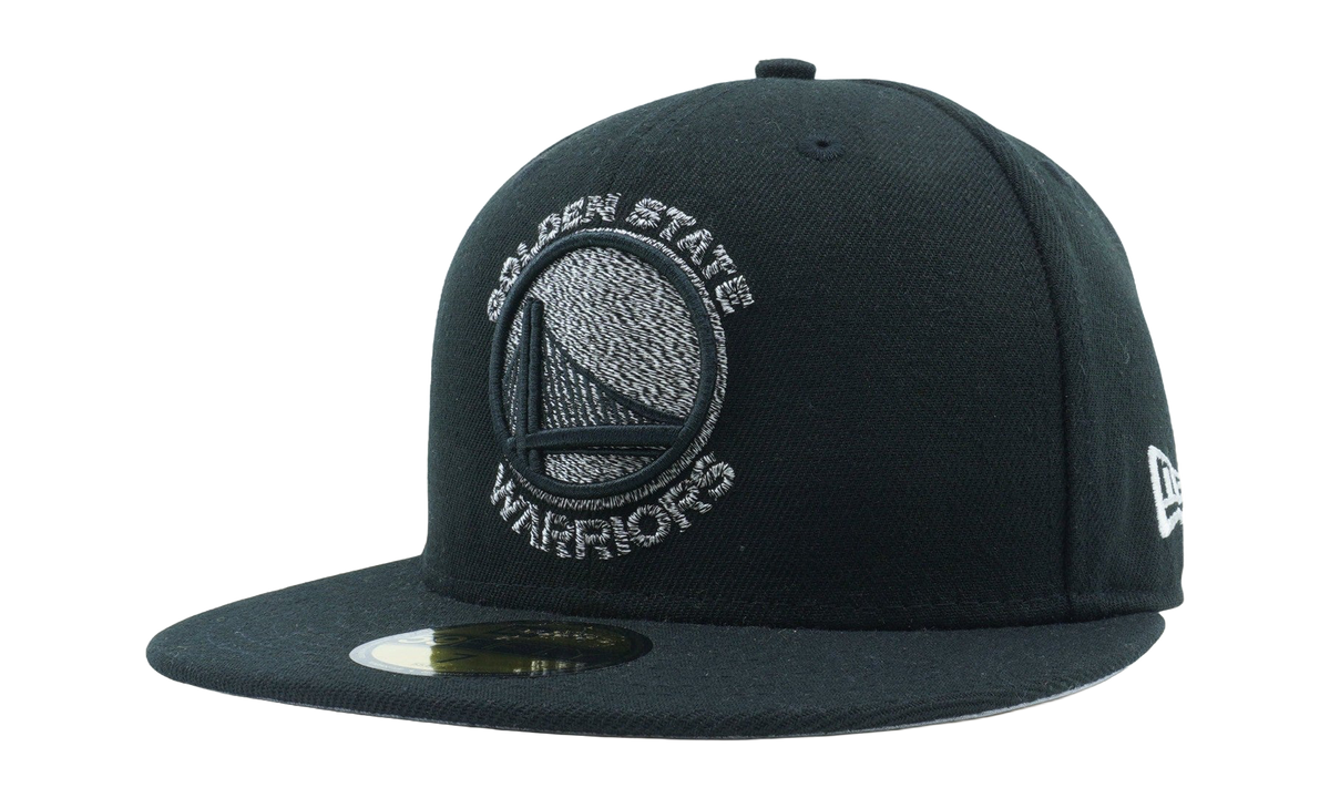 59FIFTY Golden State Warriors Team Twisted Fitted Hat Black NE1127
