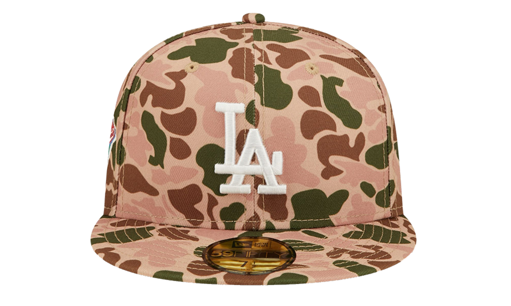 59FIFTY Los Angeles Dodgers 1988 World Series Fitted Hat Duck Camo NE1175