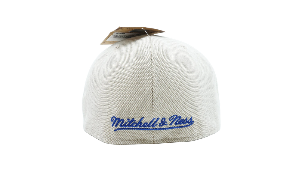 NBA Oxford Fitted Cap Golden State Warriors - Cream / Blue G500K 014 5WARRI