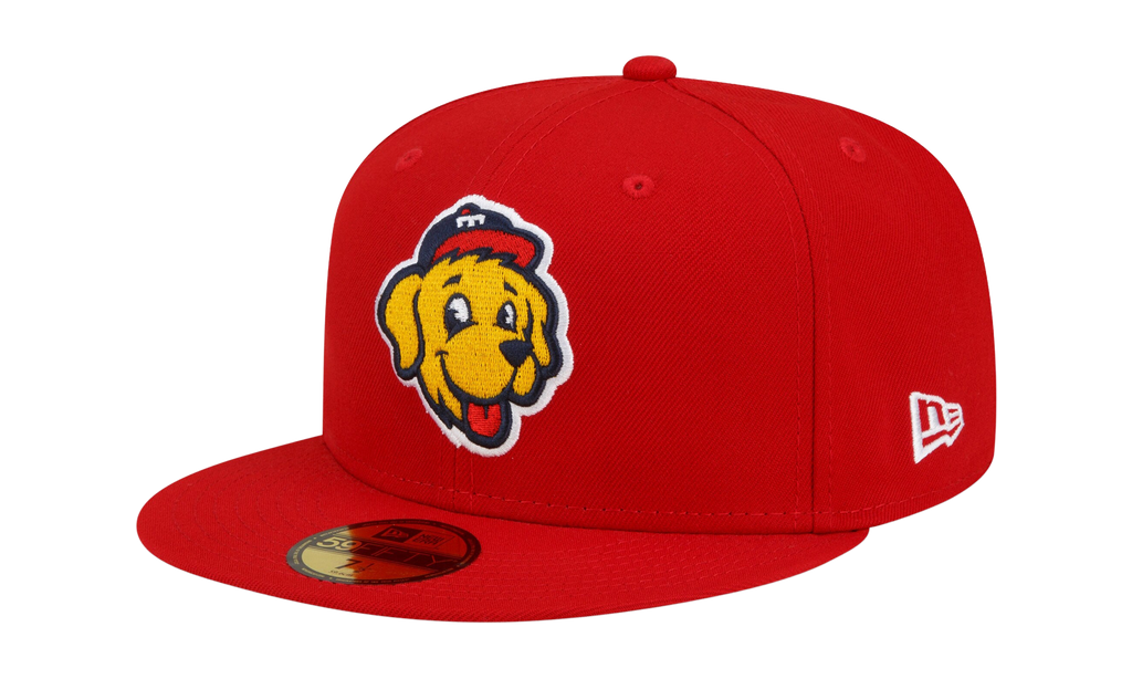 59FIFTY Toledo Mud Hens Theme Night Fitted Hat Red / Black - Under Brim NE777