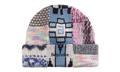 Patchwork Beanie SS26 - Light Blue SU27645