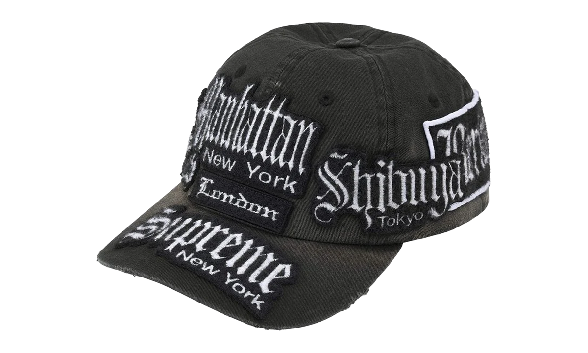 City Patches 6-Panel Hat SS26 - Black SU27533
