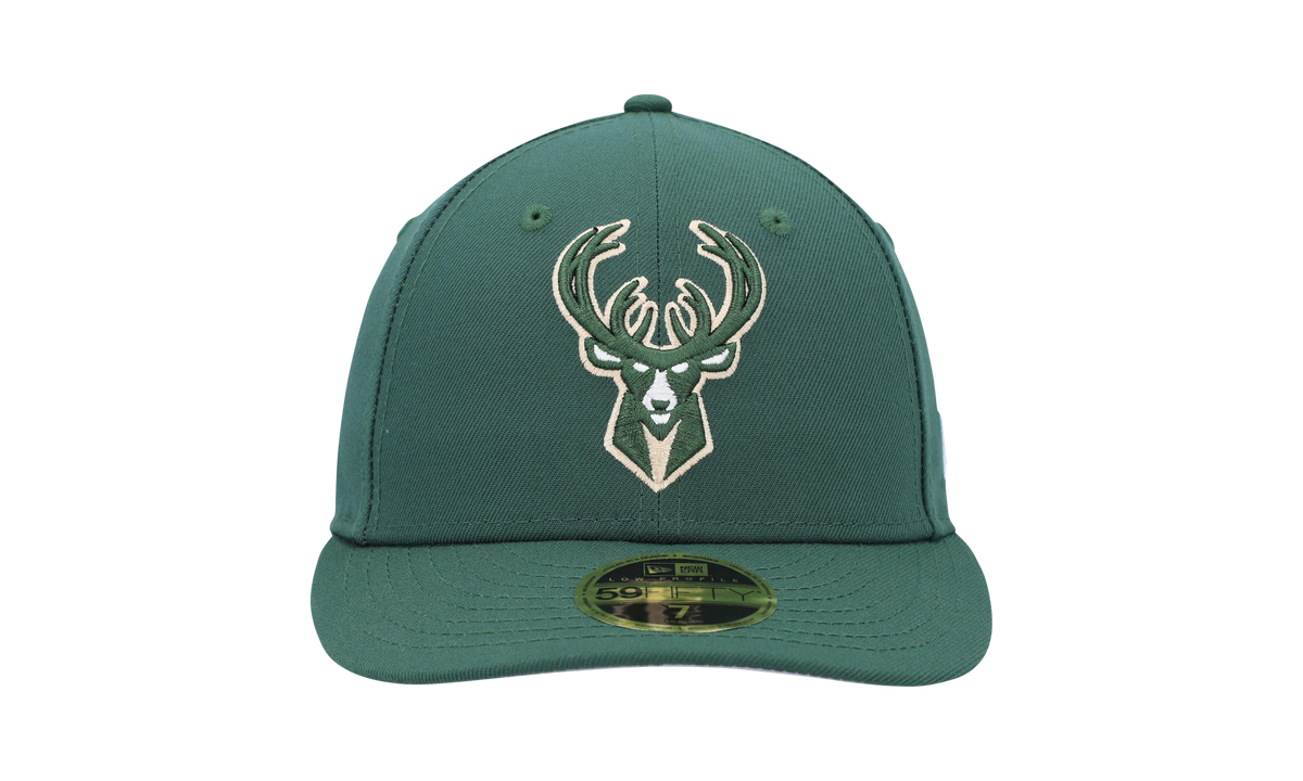 59FIFTY Milwaukee Bucks Basic Team Color Fitted Hat Green NE1048
