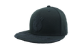 59FIFTY Golden State Warriors Visor Script The Town Fitted Hat Graphite NE682