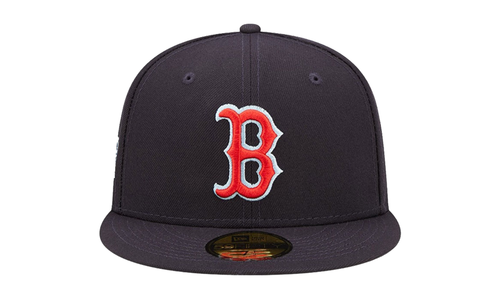 59FIFTY Boston Red Sox 2007 World Series Cloud Under Fitted Hat Navy / Sky Blue Cloud - Under Brim NE813