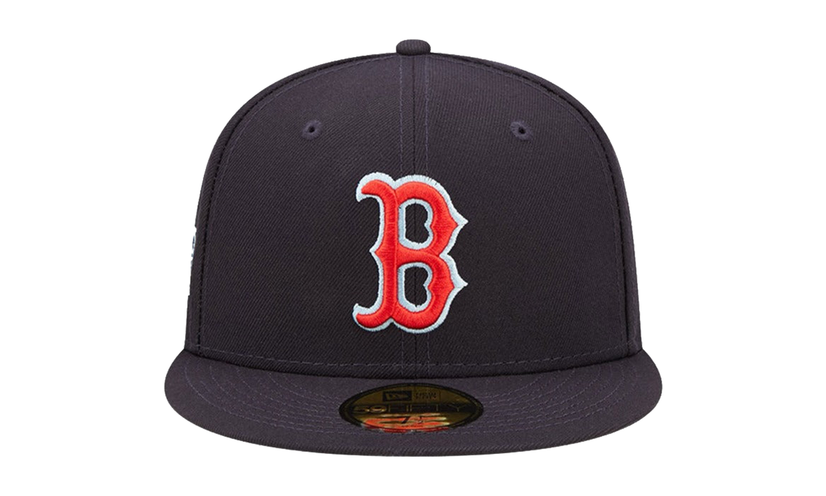 59FIFTY Boston Red Sox 2007 World Series Cloud Under Fitted Hat Navy / Sky Blue Cloud - Under Brim NE813