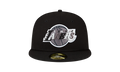 59FIFTY Los Angeles Lakers Fitted Hat Black - Gray - Under Brim NE1089