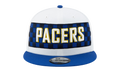 9FIFTY Indiana Pacers City Series Snapback Hat White / Blue - Brim NE565