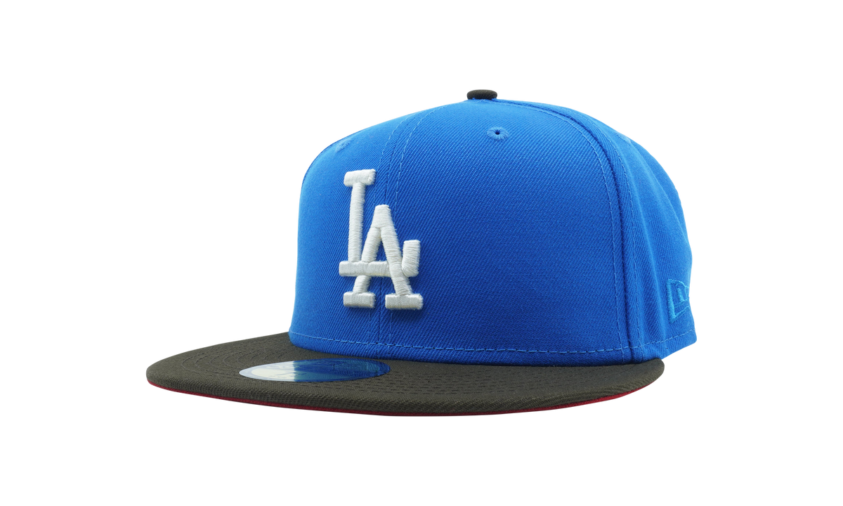 59FIFTY Los Angeles Dodgers 50th Anniversary Fitted Hat Blue / Brown / Burnt Orange - Under Brim NE1100