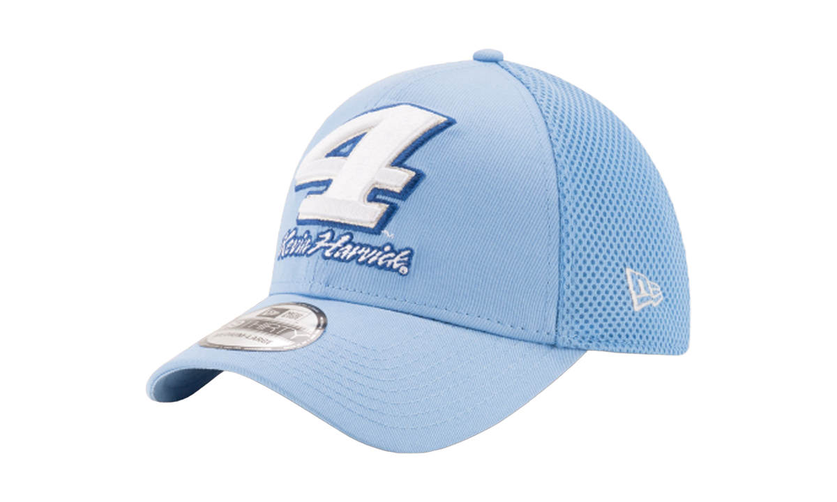 39THIRTY Busch Light NASCAR Kevin Harvick #4 Neo Flex Fit Hat Light Blue NE617