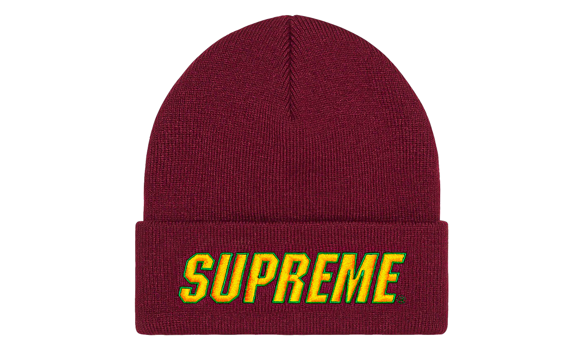 Slant Beanie FW23 - Burgundy SU27725