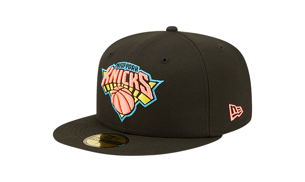 59FIFTY New York Knicks Pink Glow Fitted Hat Black / Pink - Under Brim NE1059