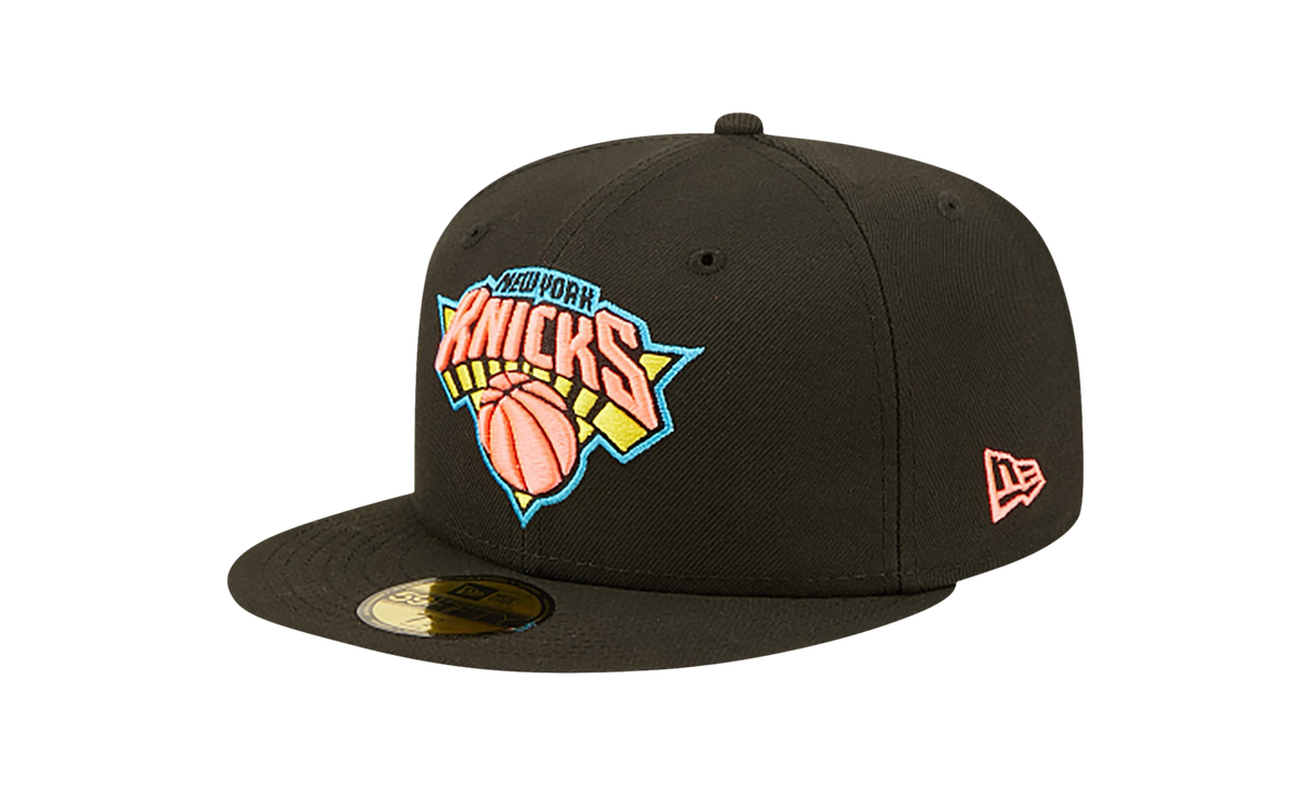 59FIFTY New York Knicks Pink Glow Fitted Hat Black / Pink - Under Brim NE1059
