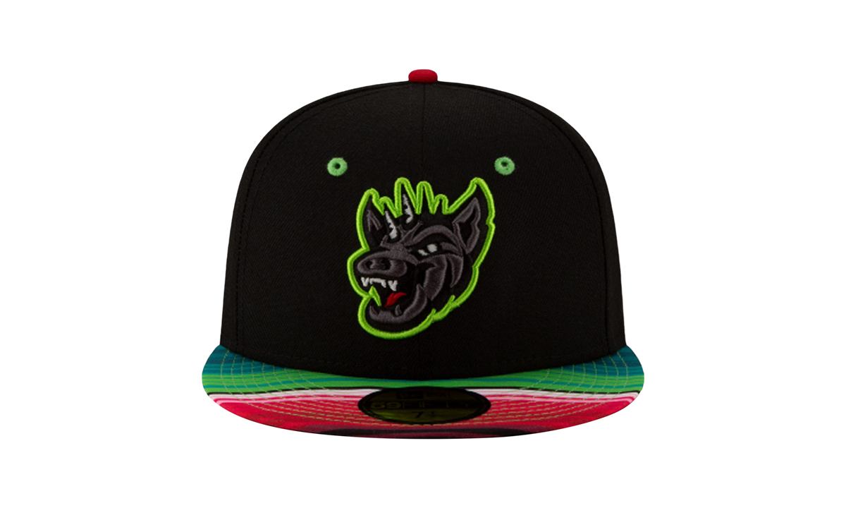 59FIFTY Round Rock Express Copa de la Diversión Theme Night 'Chupacabras' Fitted Hat Black / Multicolor - Brim NE745