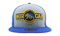 9FIFTY Golden State Warriors Norcal Snapback Hat Gray and Blue / Blue - Brim NE1001